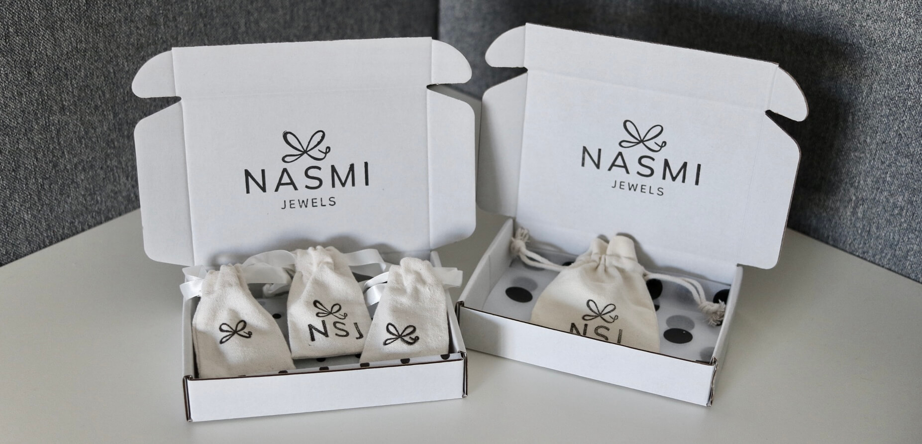 Повний набір пакування Nasmi Jewels