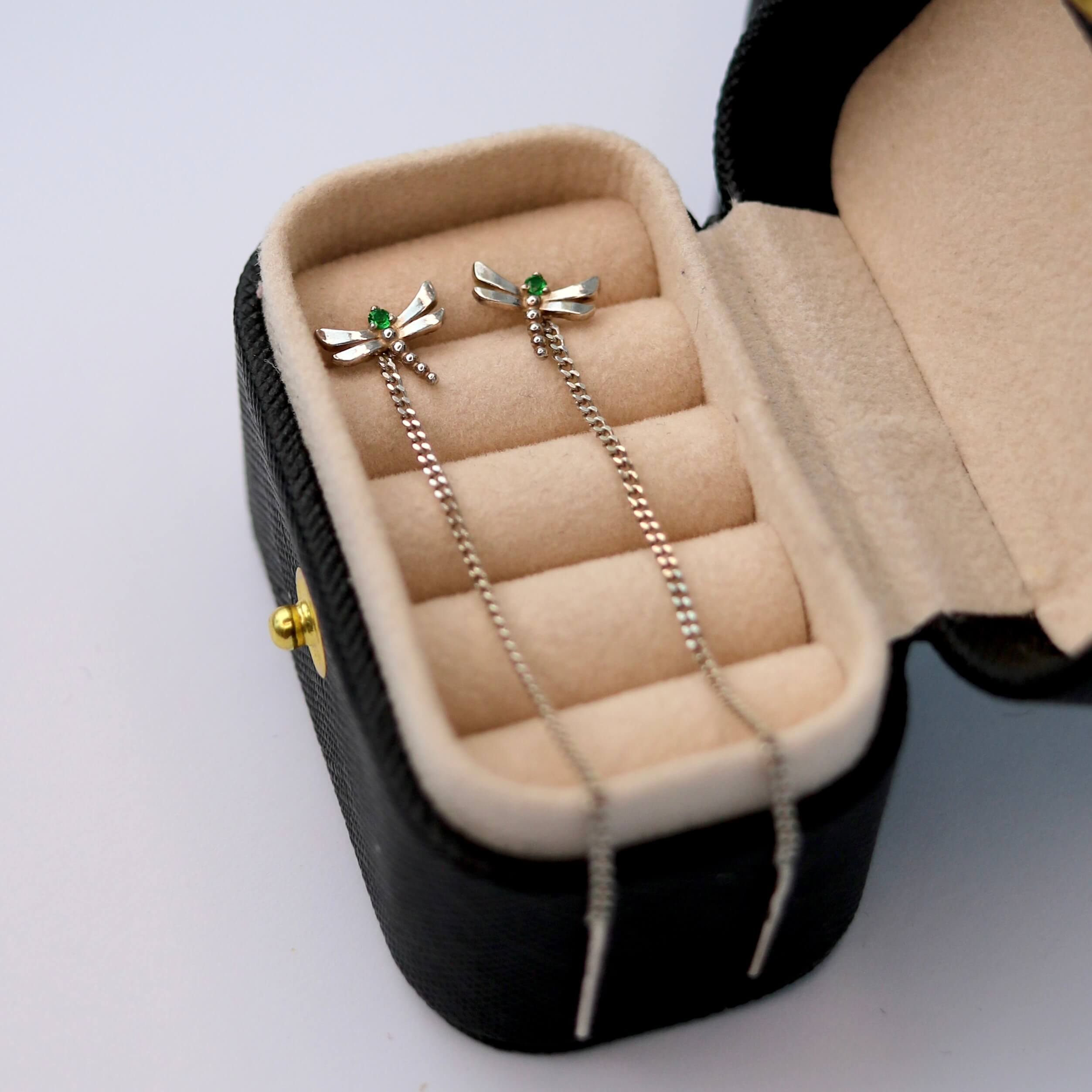 Срібні сережки Dragonfly. Артикул: NSJSEGF100015