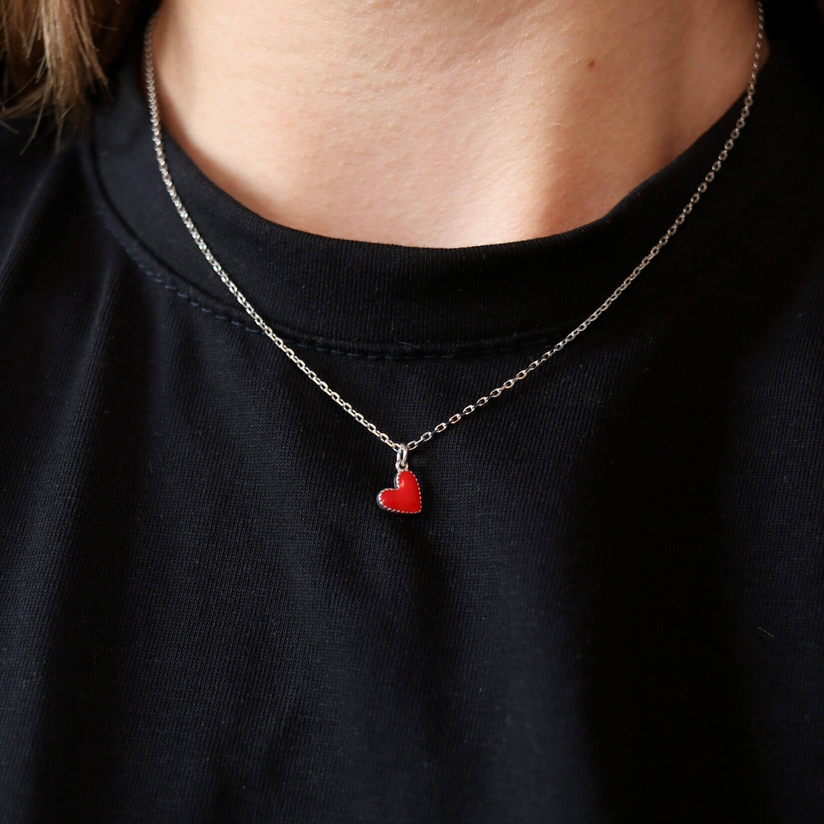 Срібна підвіска Heart. Артикул: NSJSNGE100016